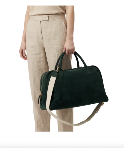 Alternative view of Maleta Terciopelo Breeze Verde